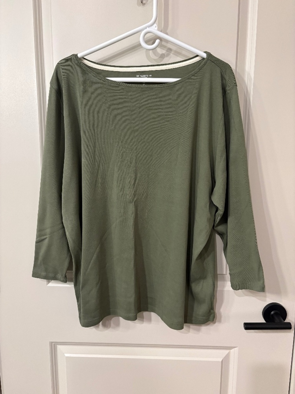 Talbot’s Women's Boatneck 3/4 Sleeve Top - Size 3X - EXCELLENT CONDITION!!